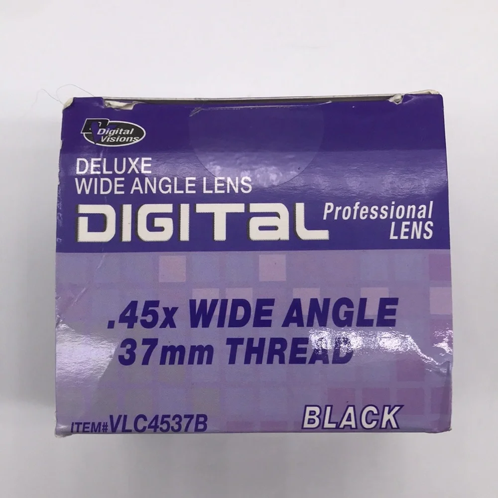 Digital Visions 37mm .45x Wide Angle Japan Optics with/Pouch